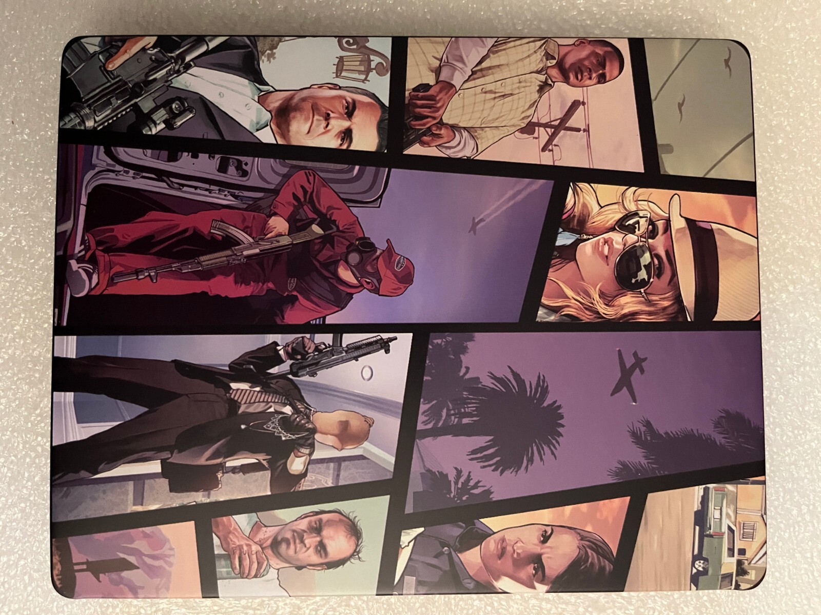 Grand Theft Auto: V Custom-Made G2 Steelbook Case PS4/PS5/XBOX (NO GAME) V2