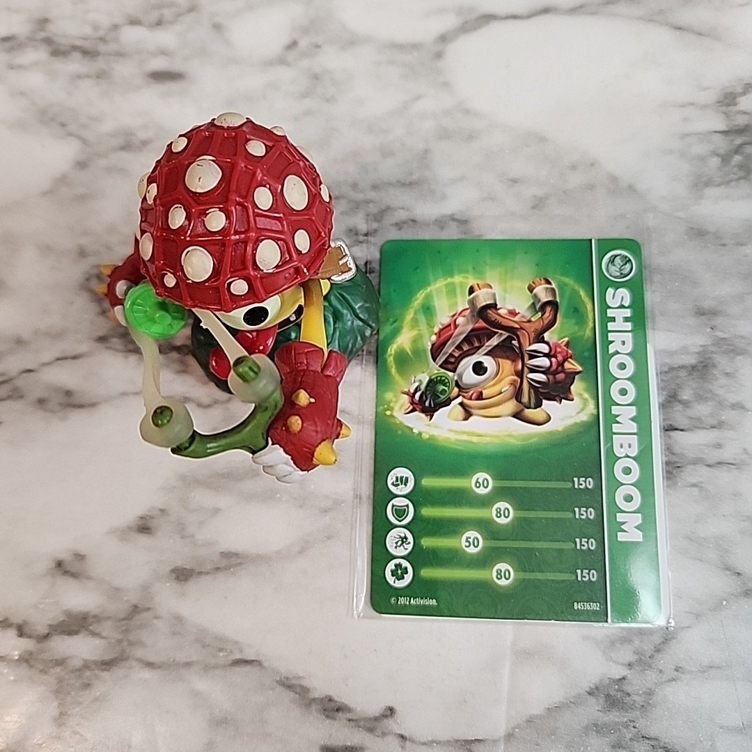Skylanders Giants Shroomboom 2012 Character Figure Activion 84536888 Life SK01