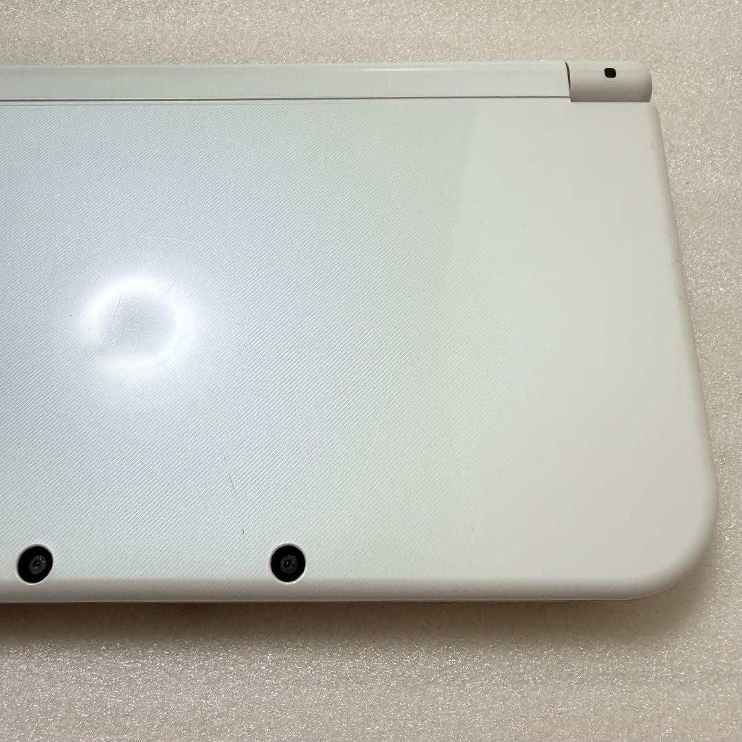 New Nintendo 3DS LL XL Pearl White Console IPS Mem Card Tested Working #65