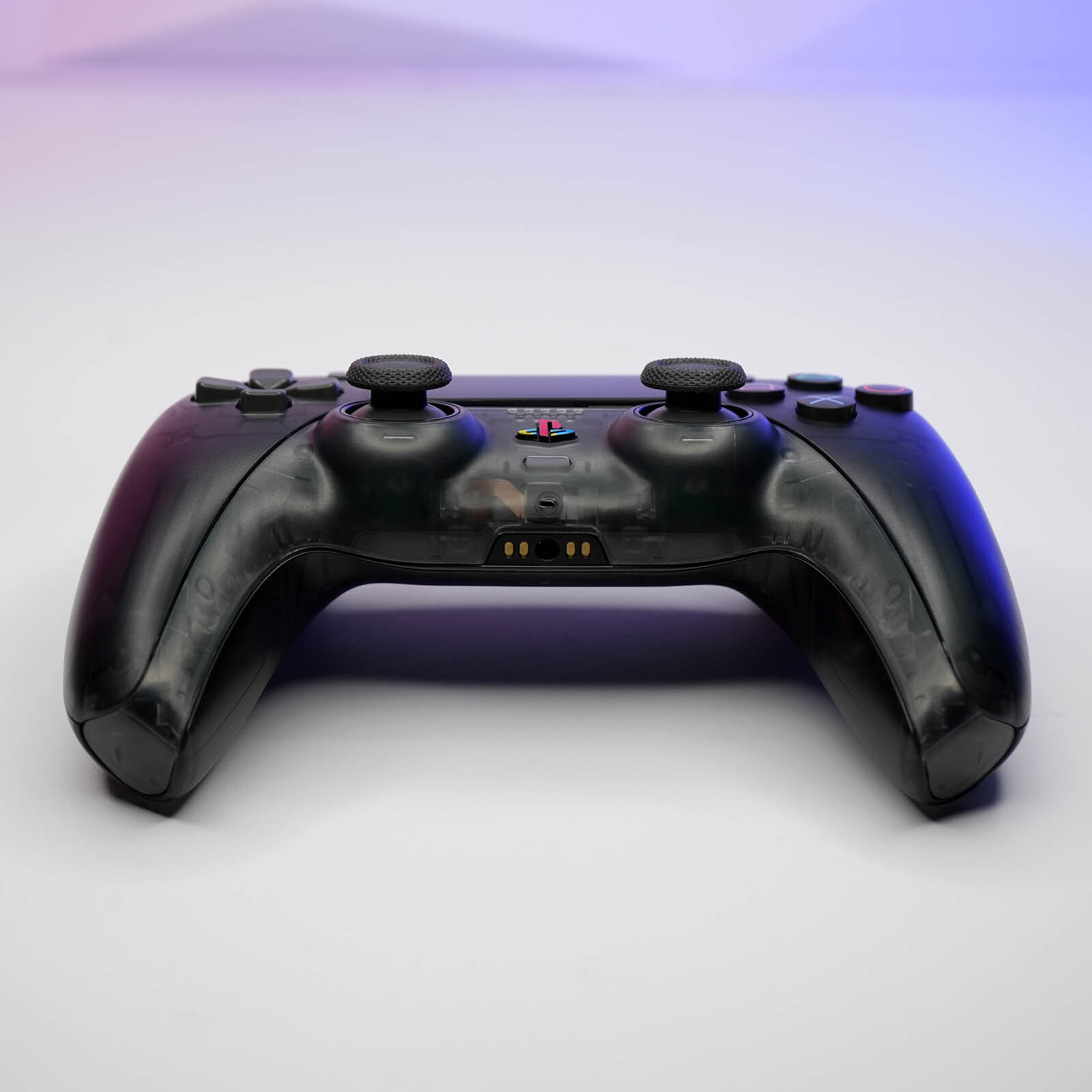 PS2 Zen Black Sony x Killscreen DualSense Retro PS5 Controller Clear Black