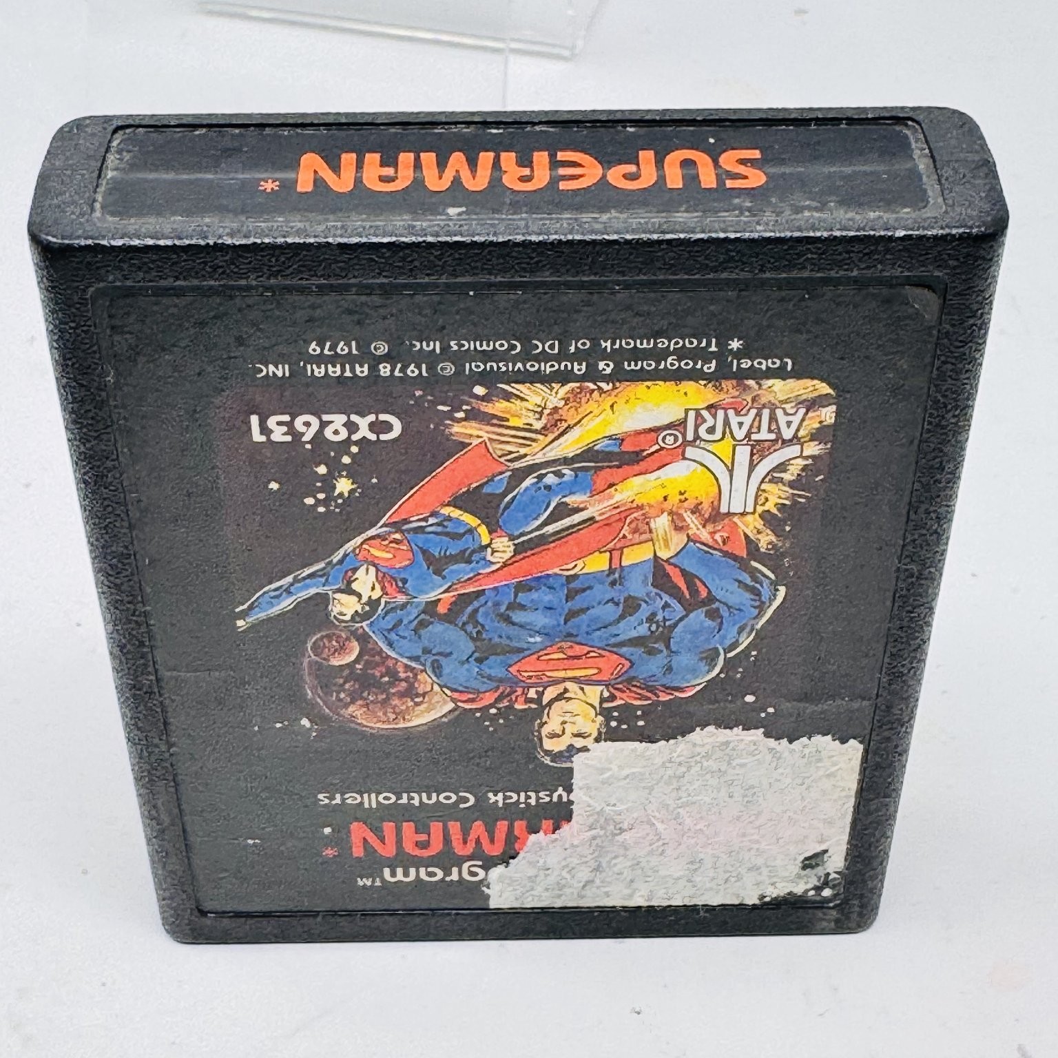 Superman Atari 2600 Video Game DC Comics Classic Cartridge