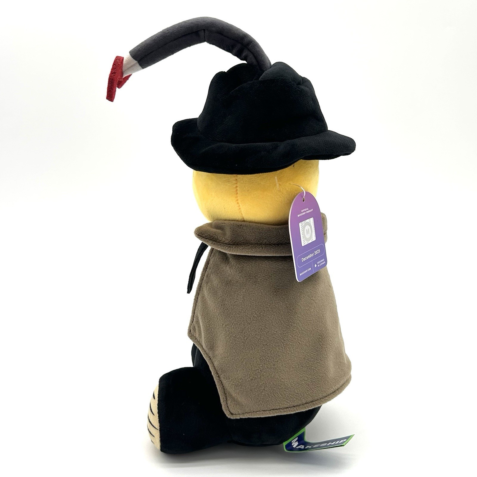 Makeship Armless Detective Plushie Game Plush Top of The Barrel Limited Edition