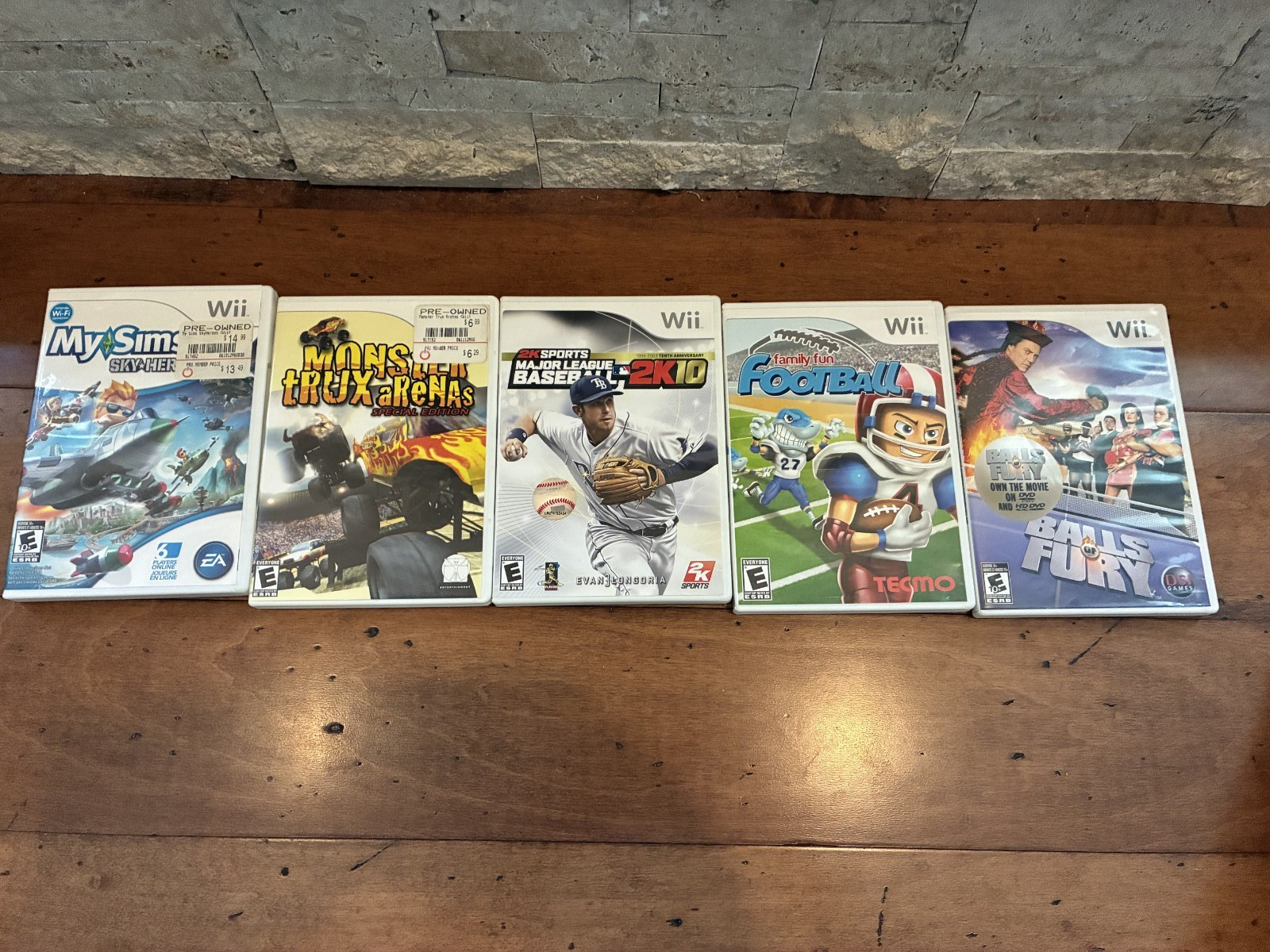 Lot of Assorted Pre-Owned Wii Games All TESTED & WORKING w/Manuals