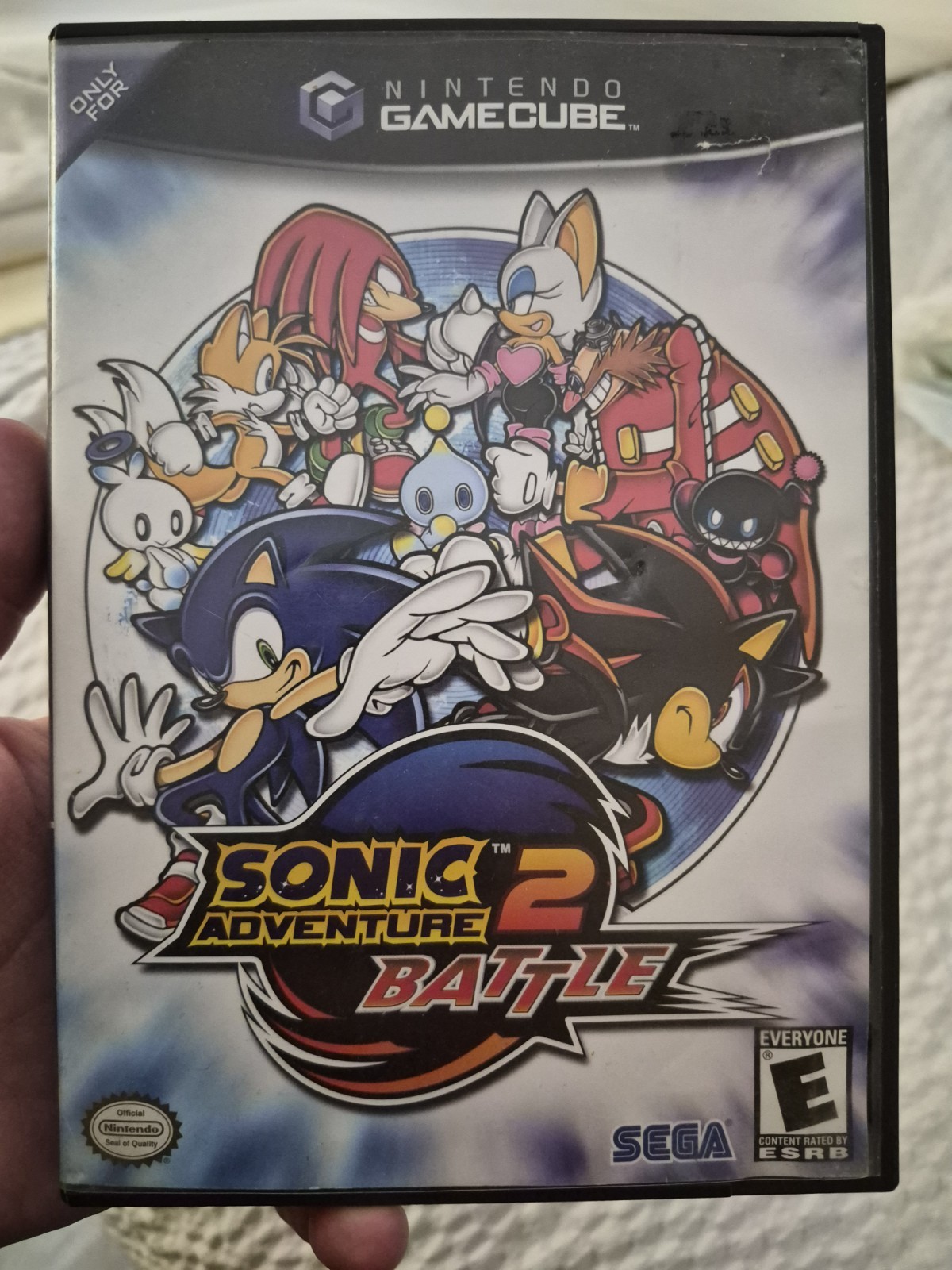 Sonic Adventure 2 Battle Nintendo Gamecube Authentic (No Manual) – Tested