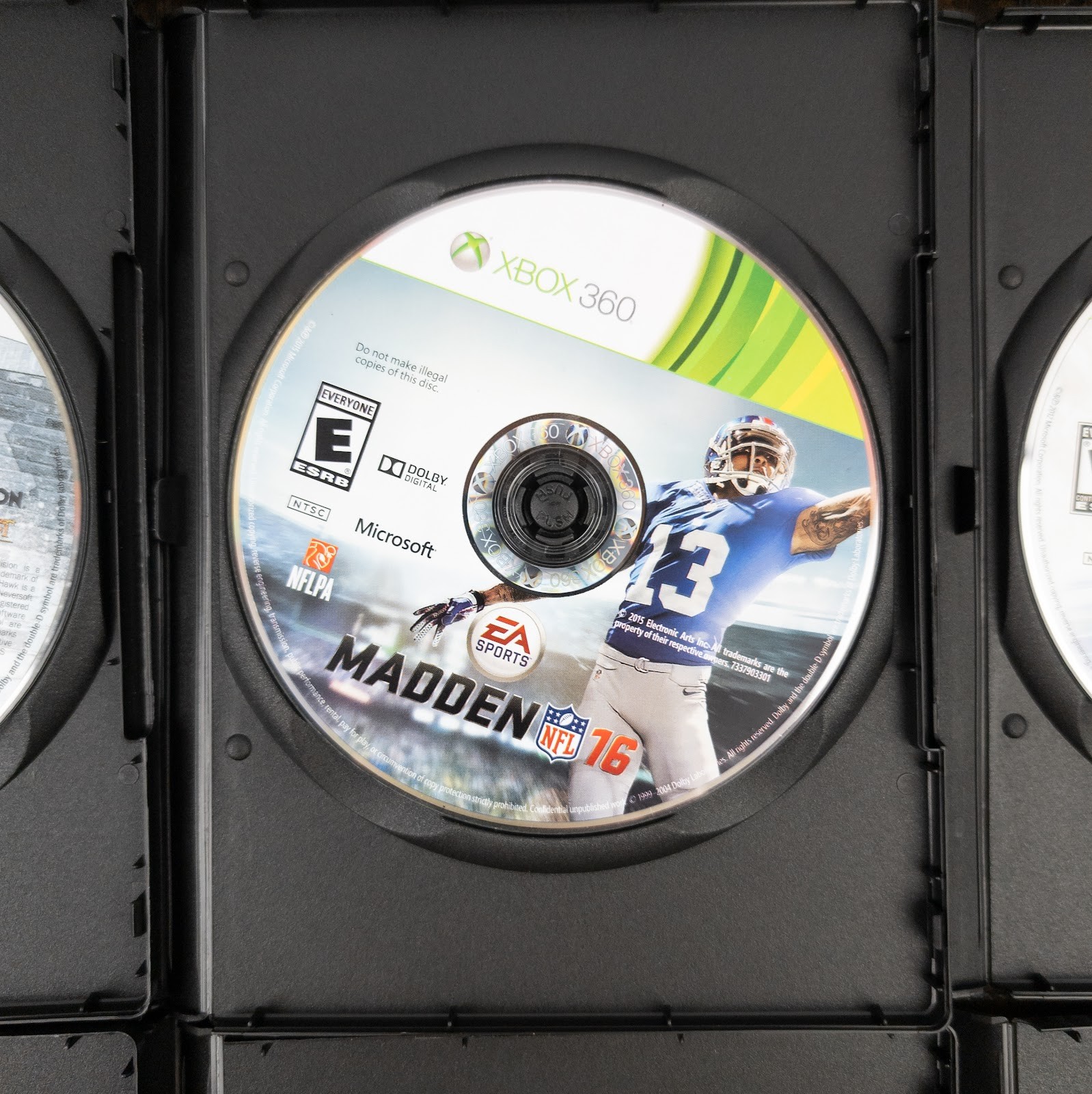 Lot of 12 Xbox 360 Sports Games Disc Only – FIFA Madden NBA UFC WWE MLB