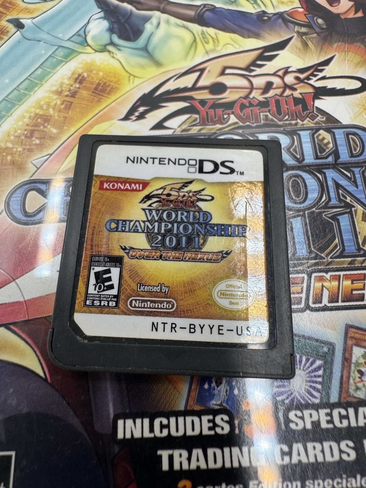 DS Yu-Gi-Oh 5D’s World Championship 2011: Over the Nexus *w/Inserts*No Cards*F/S