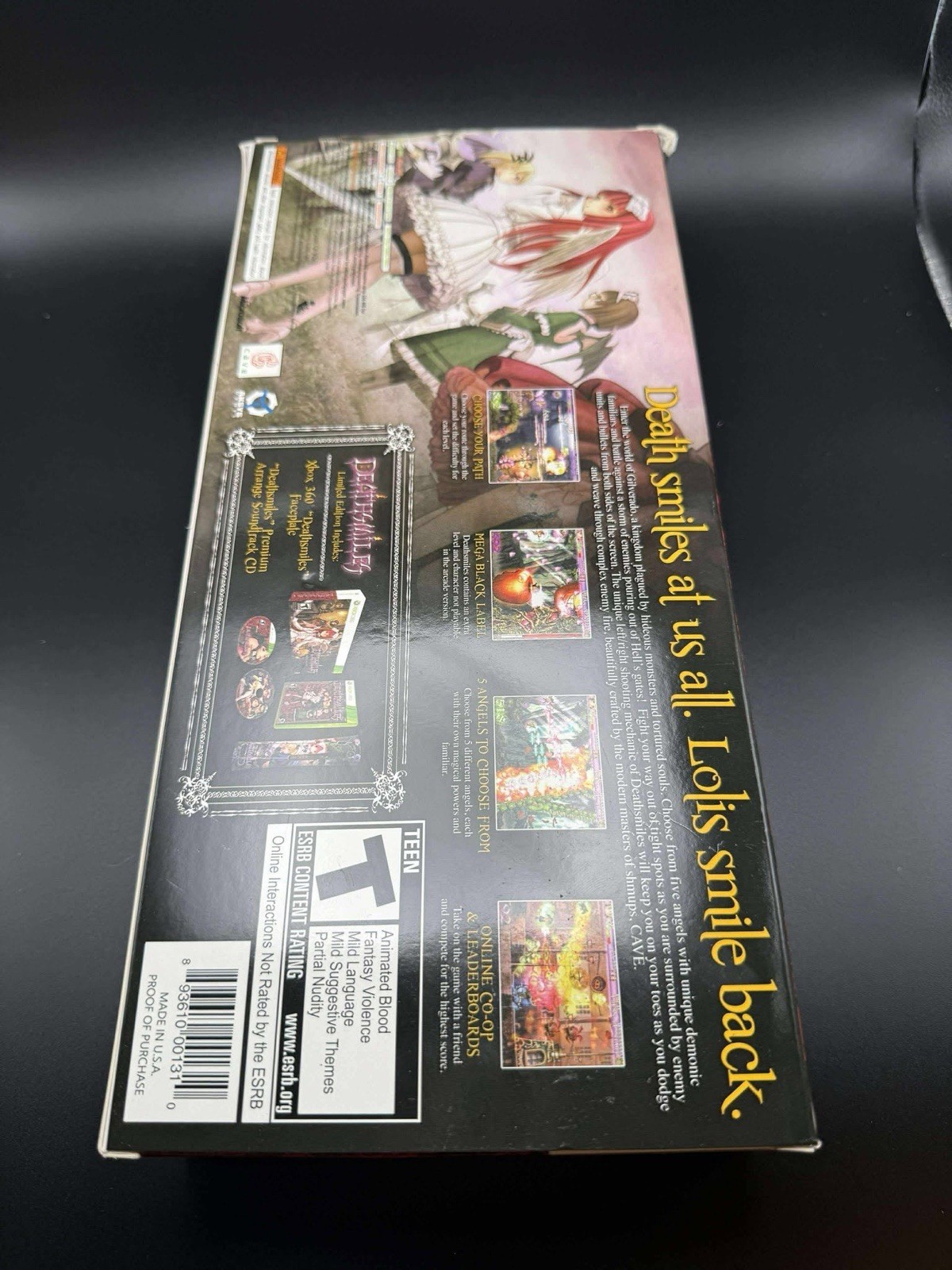 Deathsmiles — Limited Edition (Microsoft Xbox 360, 2010) CIB Complete￼