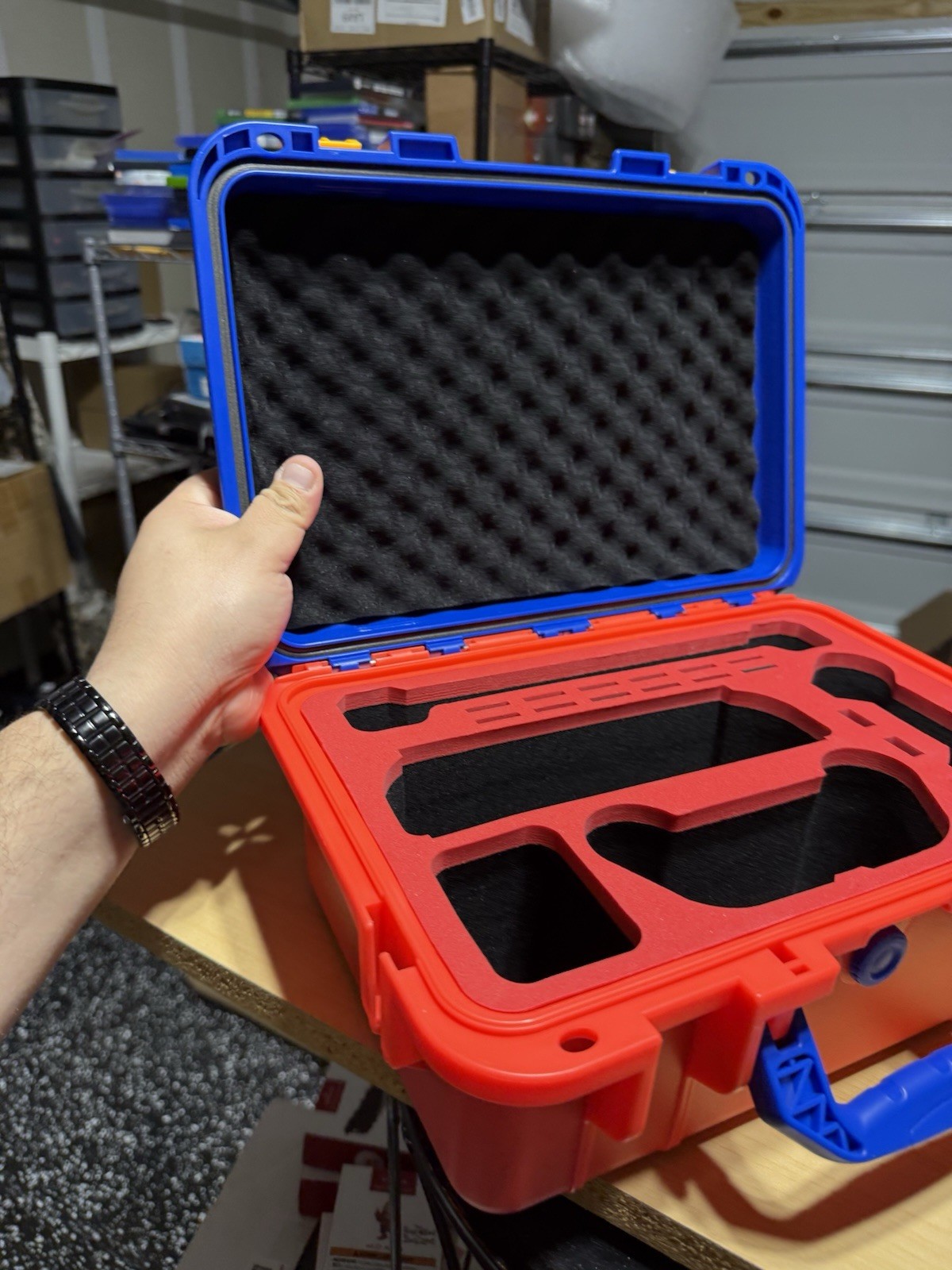 STARTRC Games Hard Shell Water-Resistant Case Blue Red Yellow for Switch 2