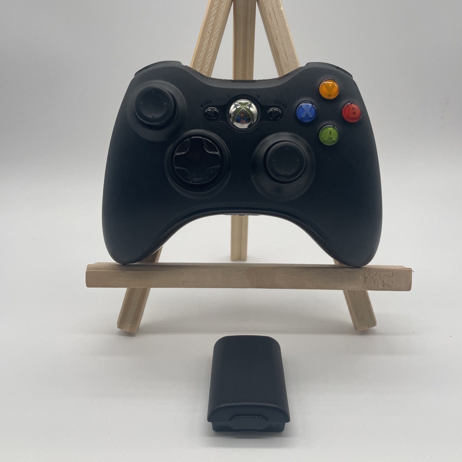Microsoft Xbox One Wireless Controller Black Plastic Model 1708 VG TESTED