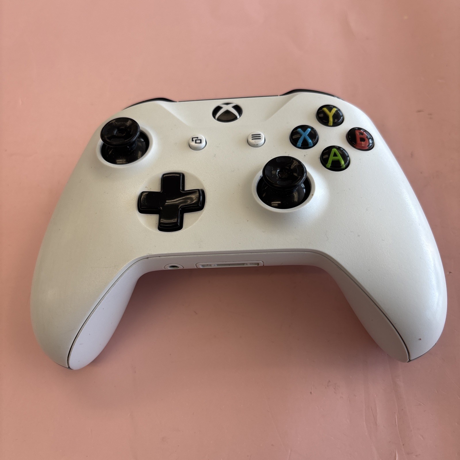 Black And White And Gray Xbox Remote PARTS ONLY