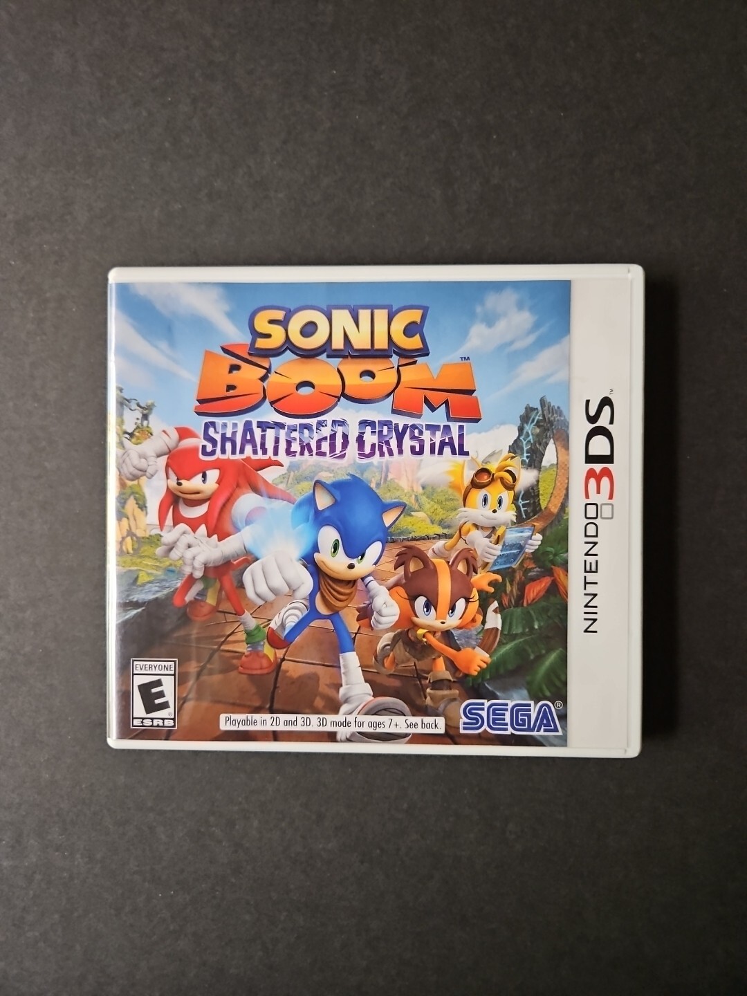 Sonic Boom: Shattered Crystal (Nintendo 3DS, 2014) Complete In Box