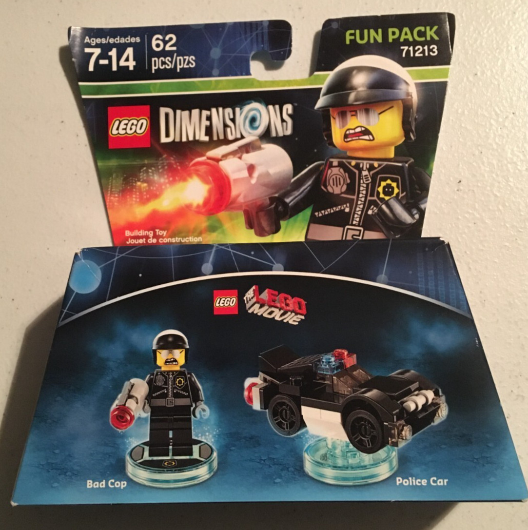 Lego Dimensions 71213 Lego Movie Bad Cop Fun Pack Police Car NEW IN BOX