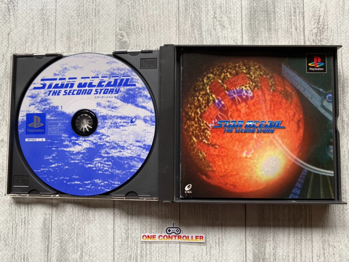 SONY PS 1 & 2 Star Ocean 2 & 3 & Valkyrie Profile 1 2 set from Japan