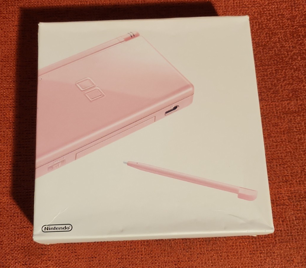 Nintendo DS Lite Console – Coral Pink – In Box
