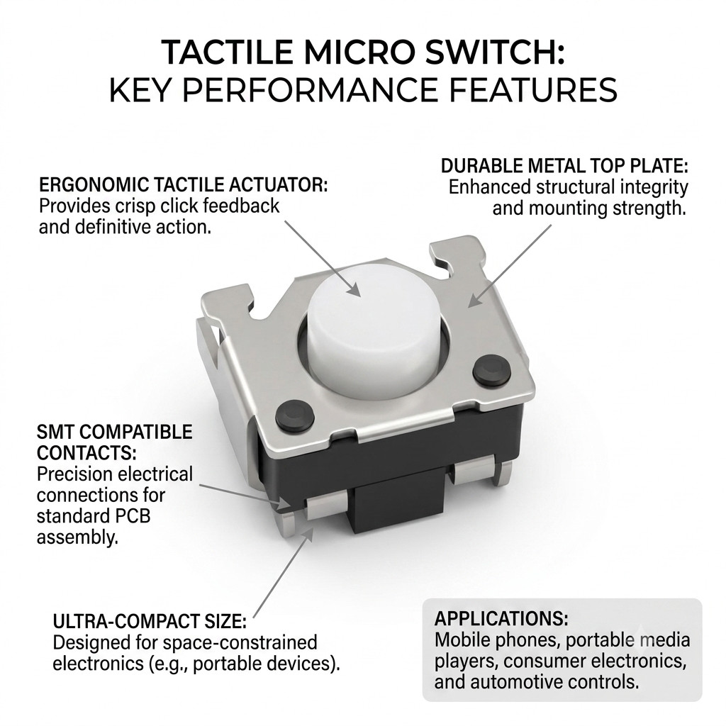 2Pcs L R Shoulder Button Micro Switch For Nintendo DS Lite DSi Game Boy Micro