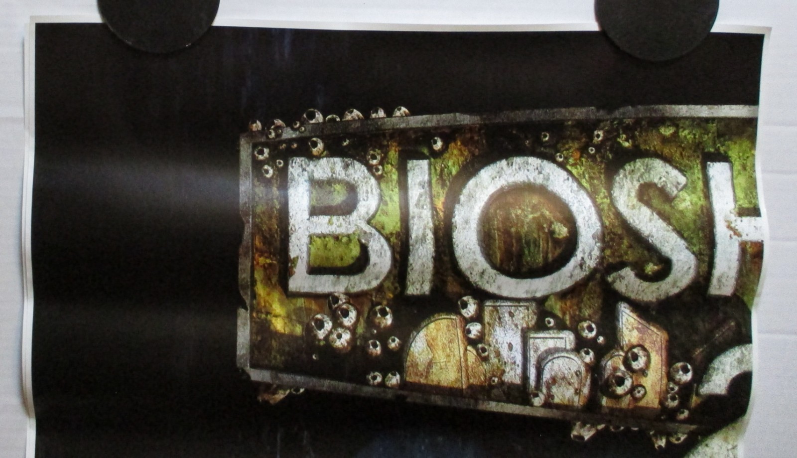 Bioshock 2 Hollywood Video Store 56×48″ 2-Piece Window Sticker Poster 2010 PS3