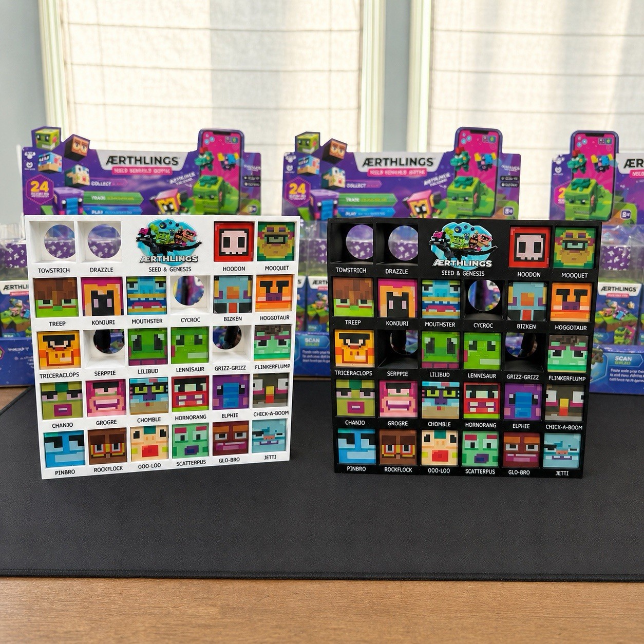 Aerthlings Collector Display Stand and Storage Rack – CHARACTERS NOT INCLUDED