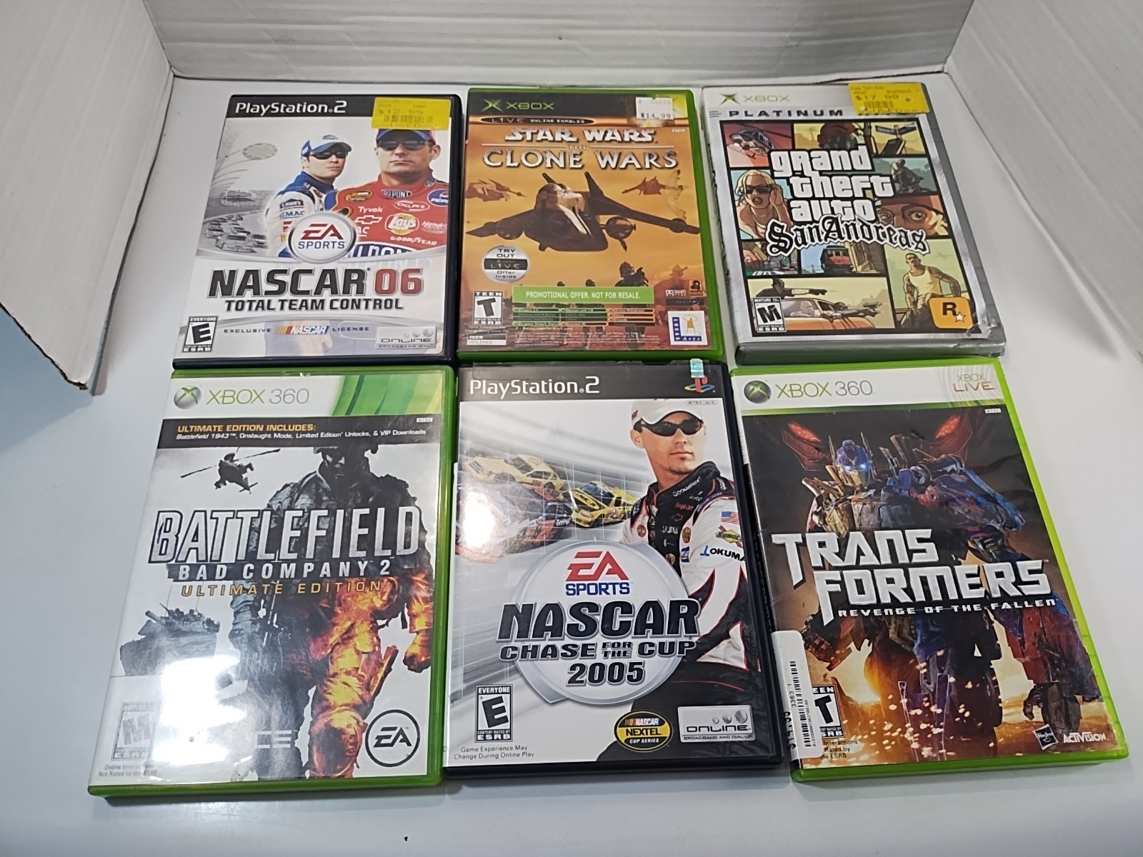 Assorted Lot of 40 Empty Game Cases & Manuals ~ Xbox PlayStation Nintendo Wii