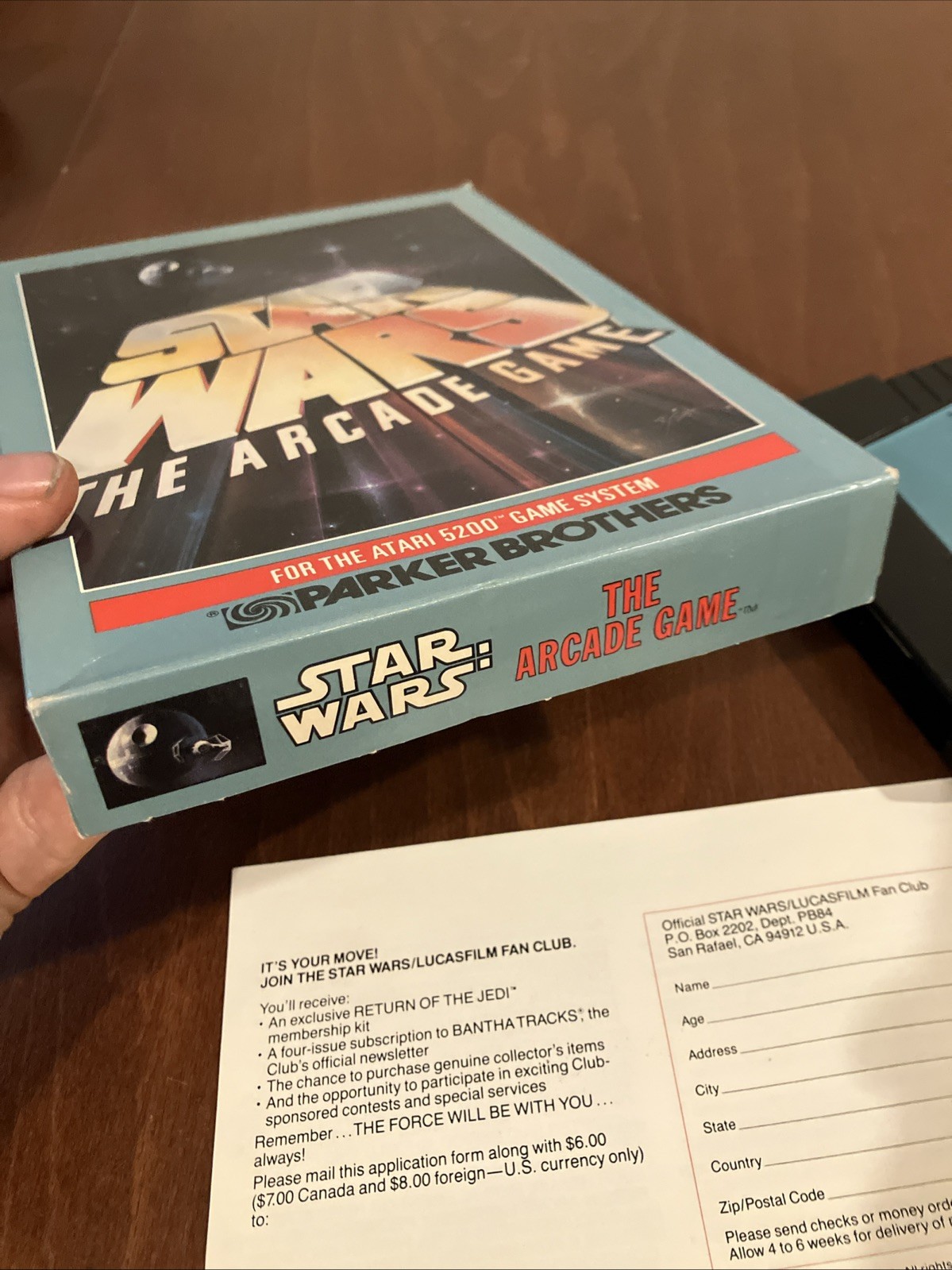 Star Wars The Arcade Game (Atari 5200) – COMPLETE BOX