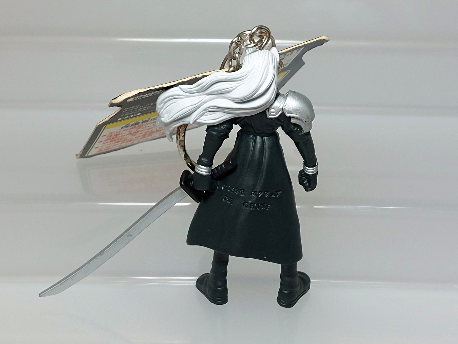 Sephiroth Final Fantasy VII Keyholder Keychain Figure Banpresto 1997 Z02 3.2in
