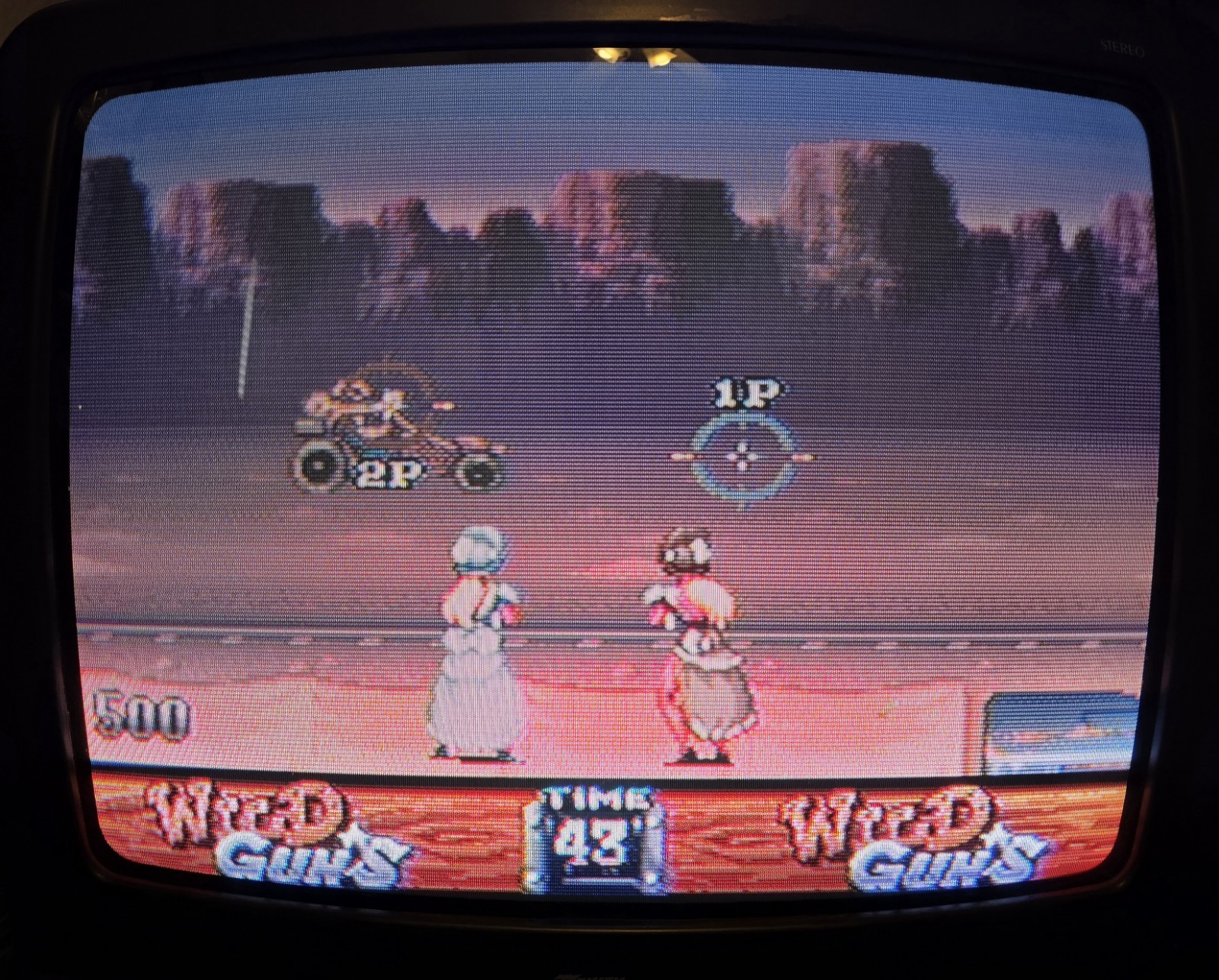 Natsume Wild Guns SNES Game and Box