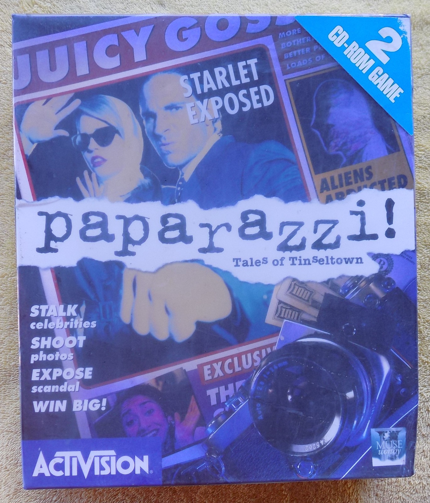 Paparazzi! – 1995 Museworthy for Macintosh/MAC NISB