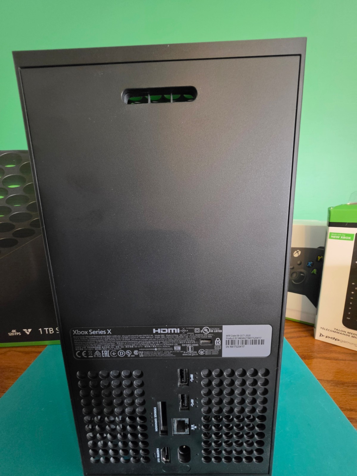 Microsoft Xbox Series X 1TB SSD with 2 controllers and games Rockstar GTA RDR2