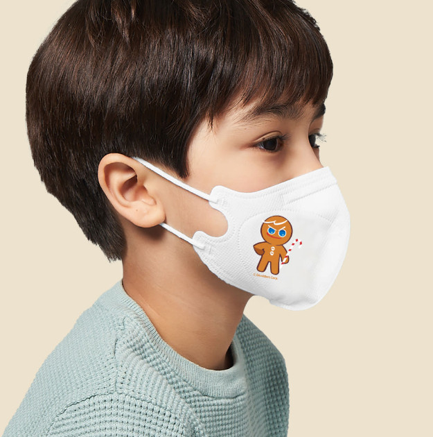 Cookie Run Kingdom Disposable Face Mask 30pcs 30 Designs Earloop Non Medical