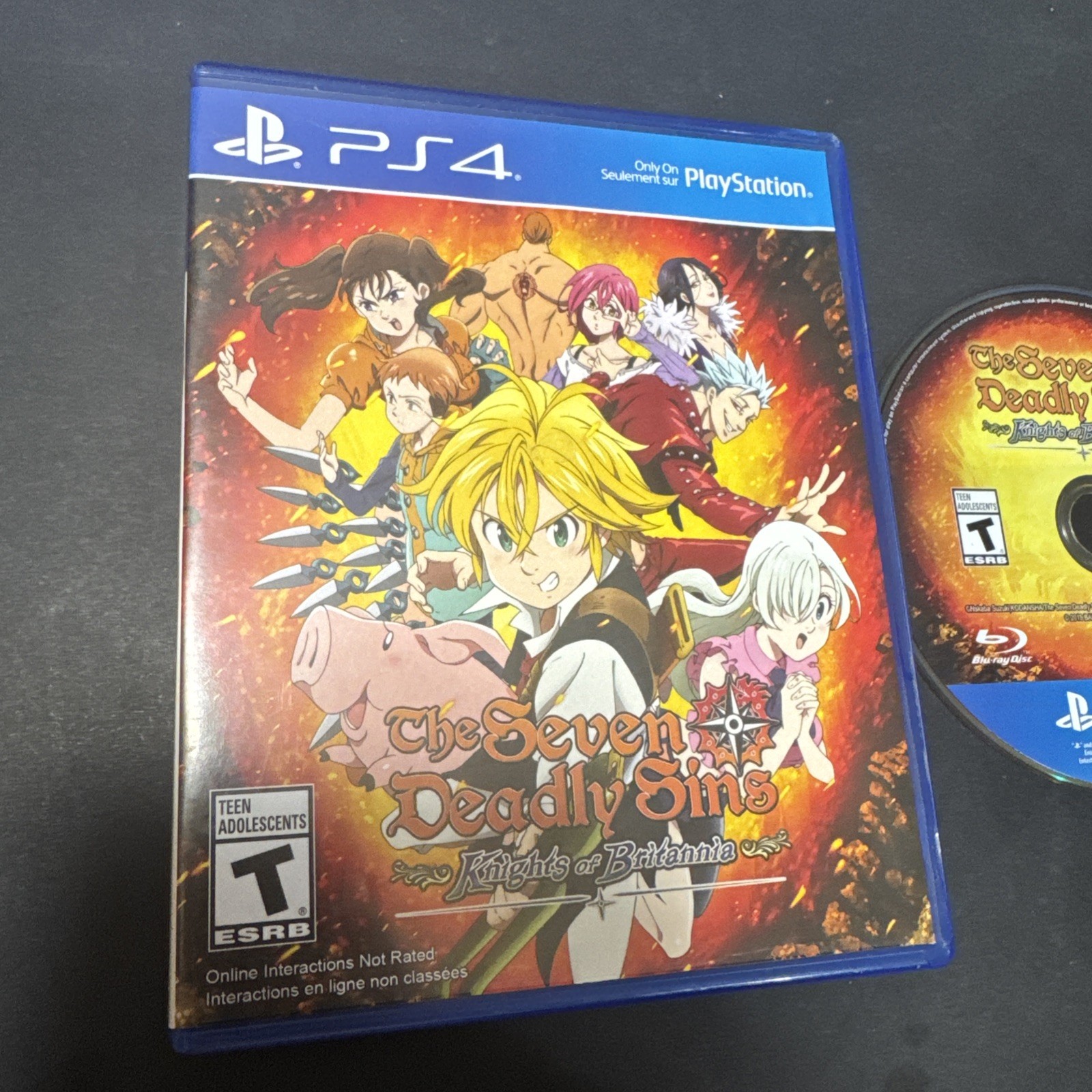 The Seven Deadly Sins: Knights of Britannia – Sony PlayStation 4 PS4