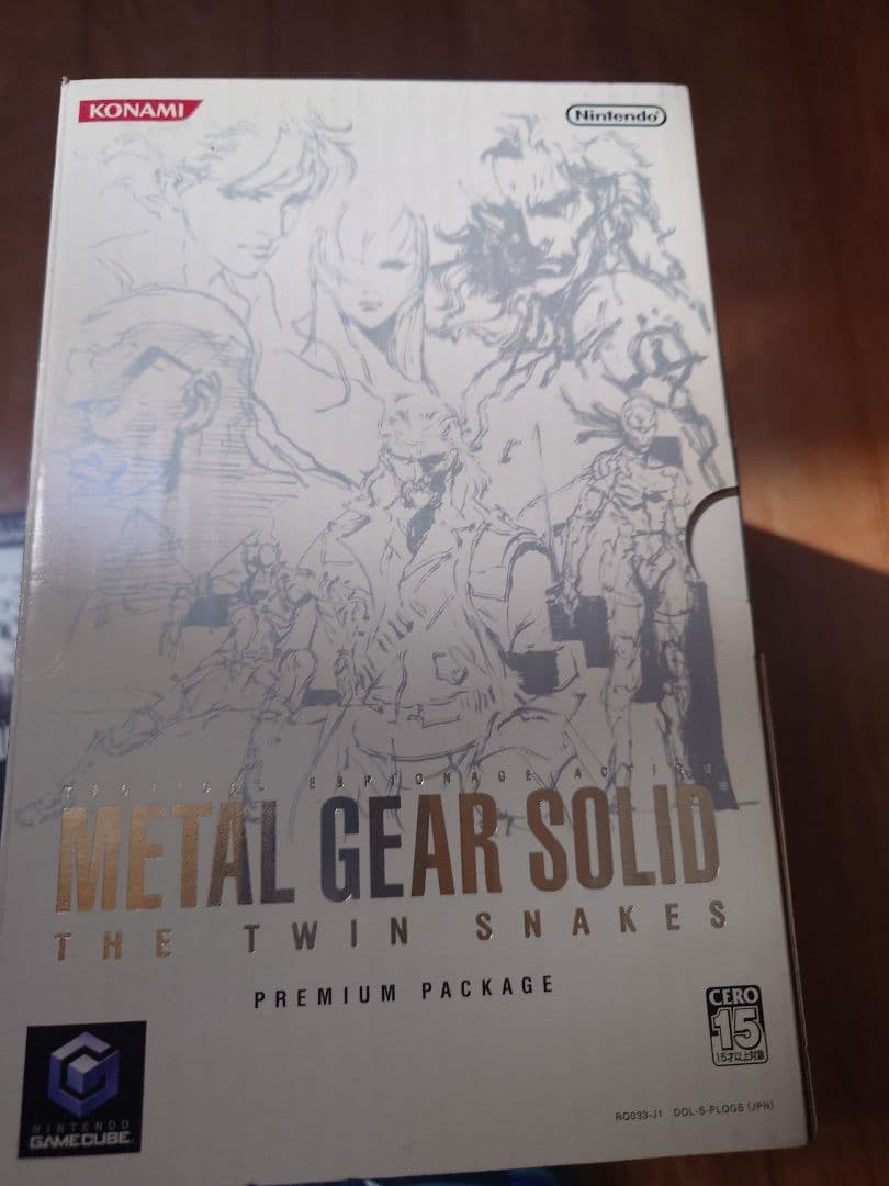 Nintendo GameCube Metal Gear Solid The Twin Snakes Premium Package Limited