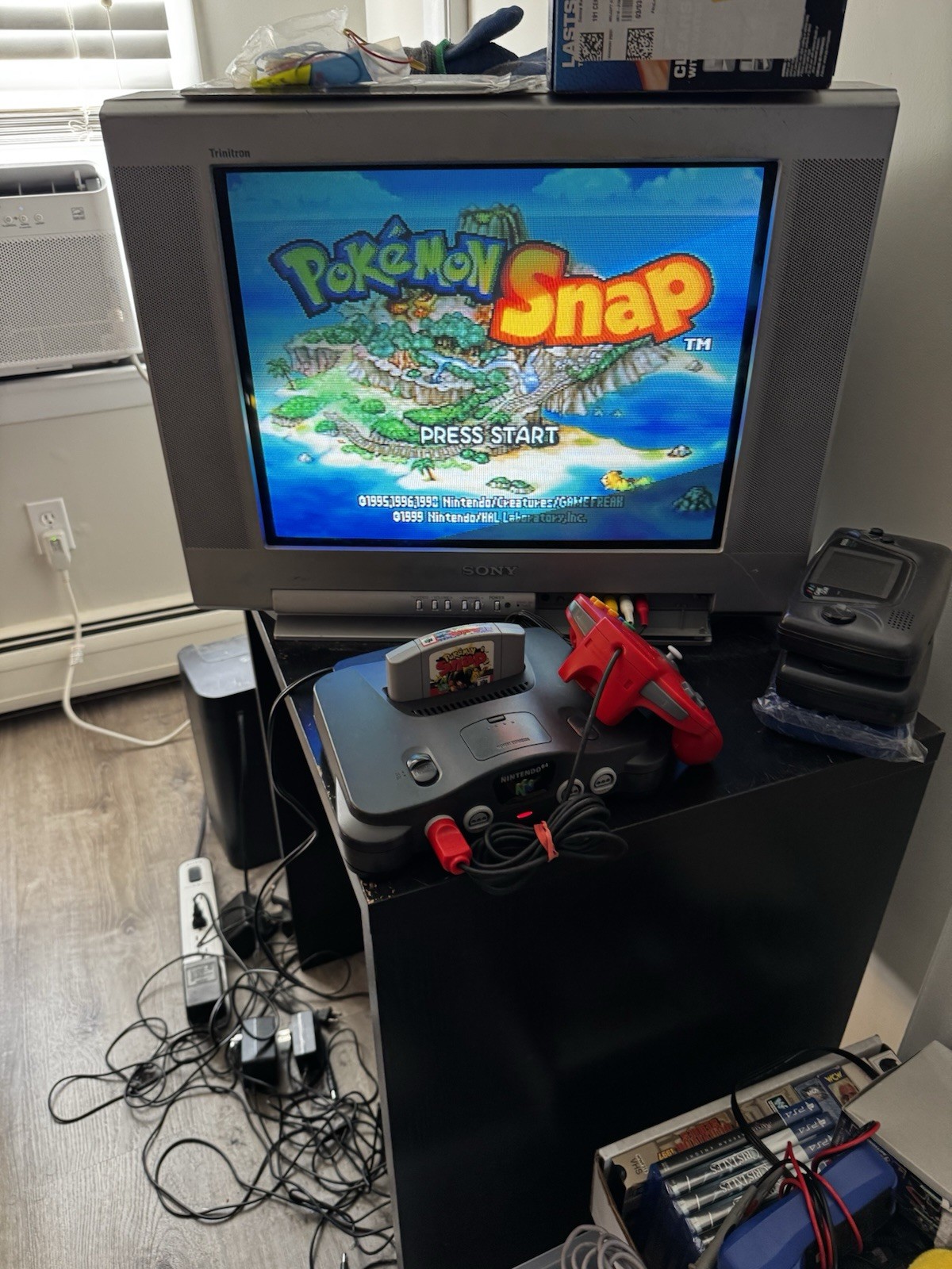 Nintendo 64 N64 Console W/ Expansion Pak Controller 2 Games Pokemon Works Great!