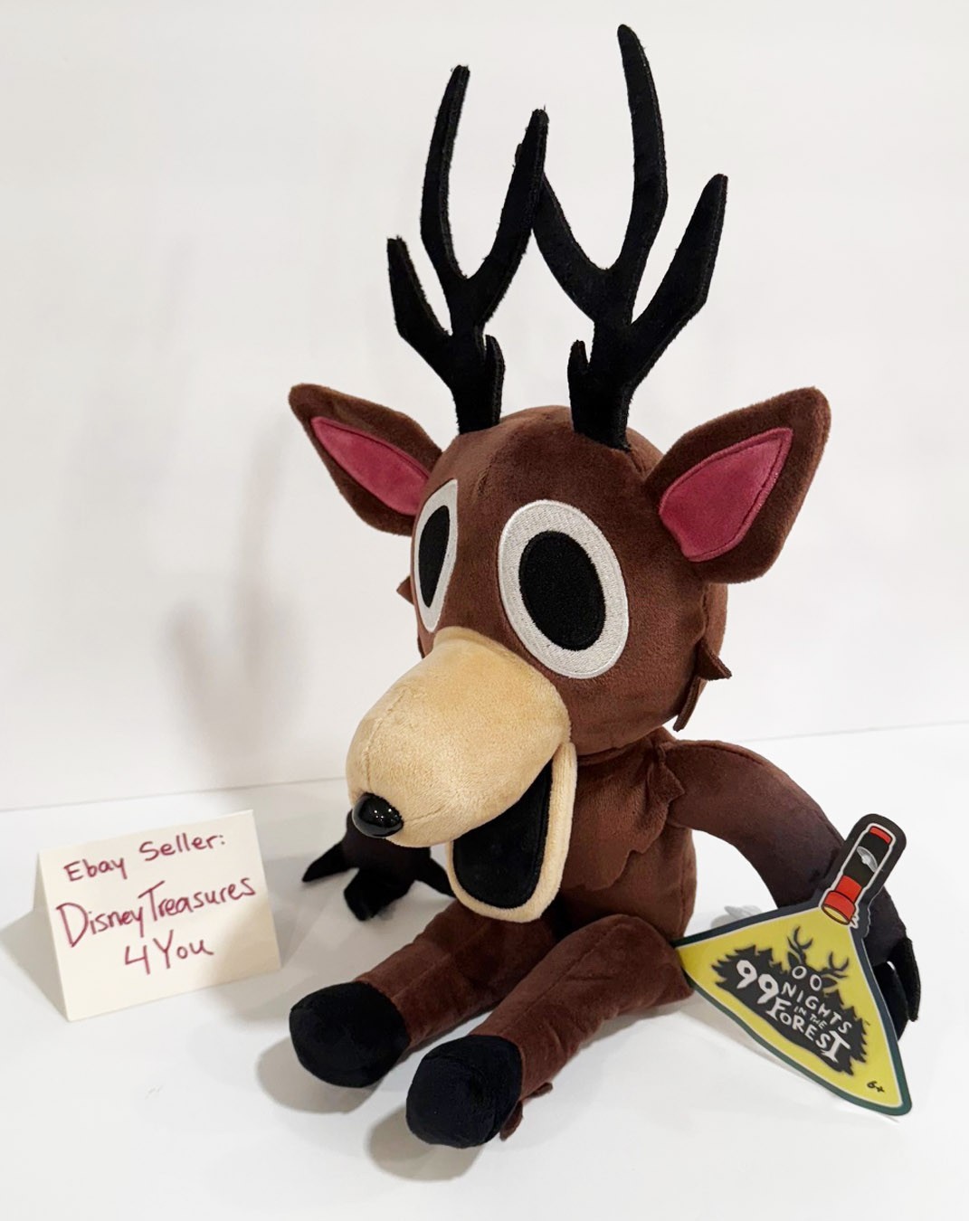 Official 99 Nights in the Forest BIG Deer Plush + Game Code PhatMojo Plushie NEW