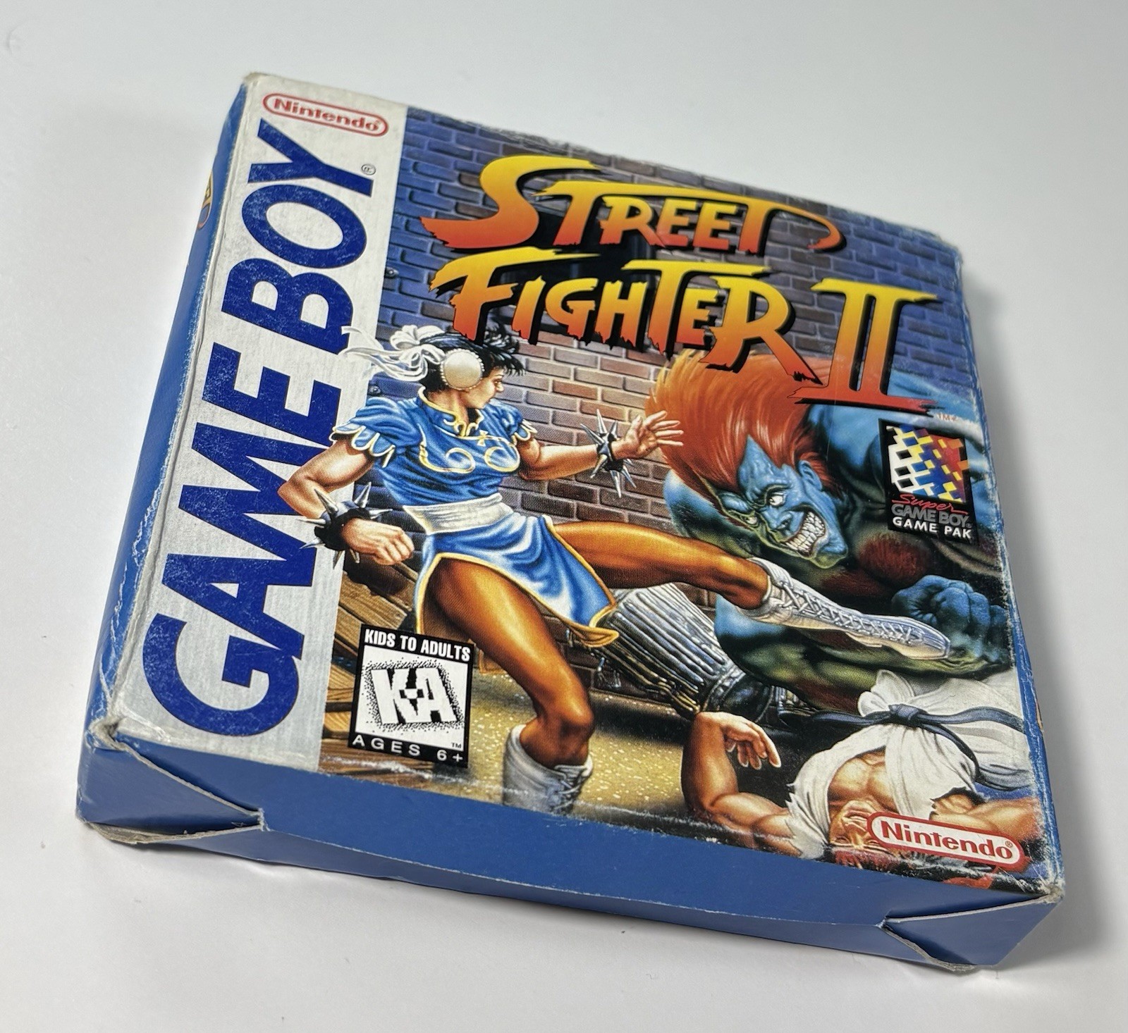 Street Fighter II 2 (Nintendo GameBoy 1995) W/ Box & Inserts READ – TESTED WORKS