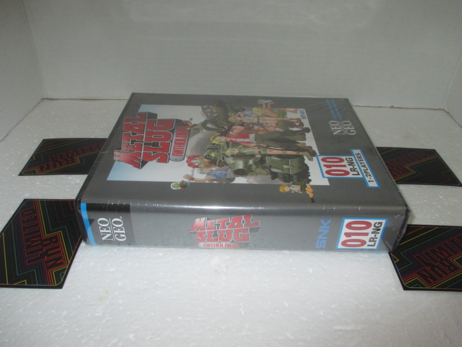 Metal Slug Anthology CE PS4 Brand New Sealed LRG Neo Geo with 4 Cards Included !