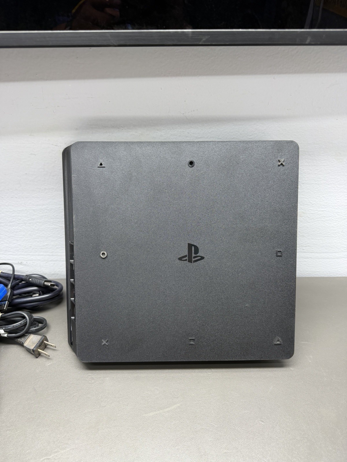Sony PlayStation 4 Slim CUH-2215B 1TB Console With Controller and Cables – Black
