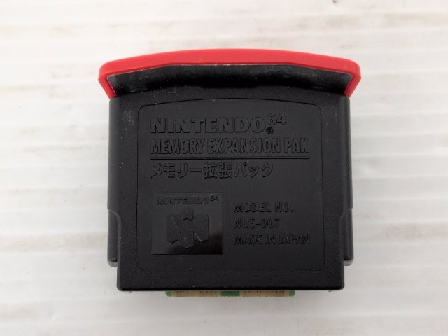 Nintendo 64 Memory Expansion Pack (NUS-007) Nintendo64 JP GAME. 9000025693868