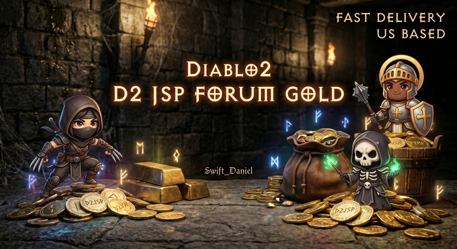 D2 JSP Forum Gold FG 🔥 1K-20K FG 🔥 D2R Diablo 4 D4 FG ✔️ Fast & Safe D2JSPFG