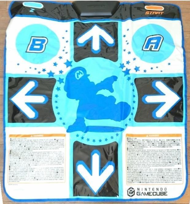 Dance Dance Revolution with Mario GameCube Dance Pad Controller Included