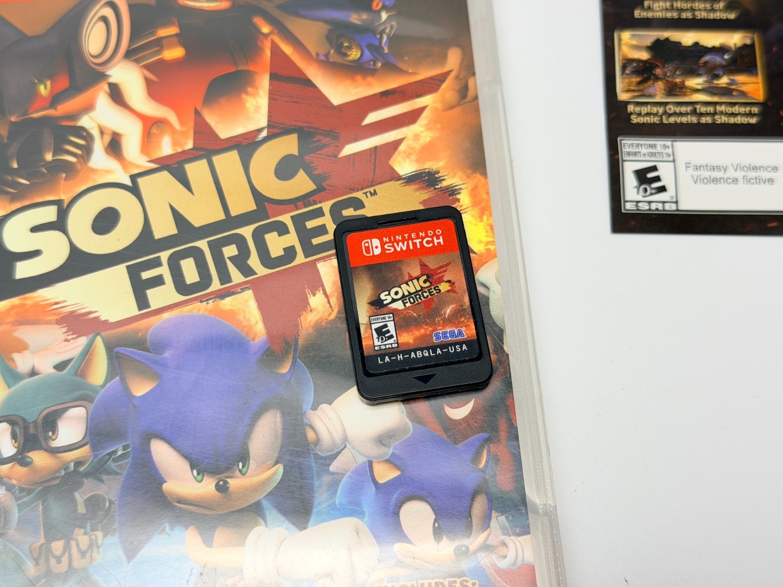 Sonic Forces Bonus Edition (Nintendo Switch) Tested Game Complete