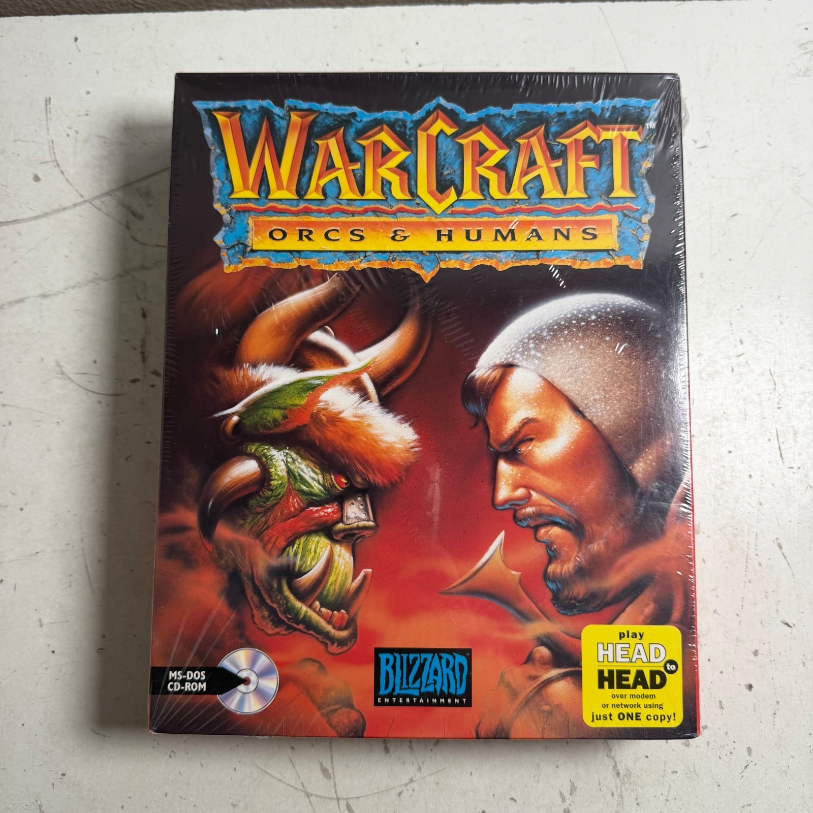 Warcraft: Orcs & Humans (PC, 1994) Blizzard Entertainment Strategy Video Game