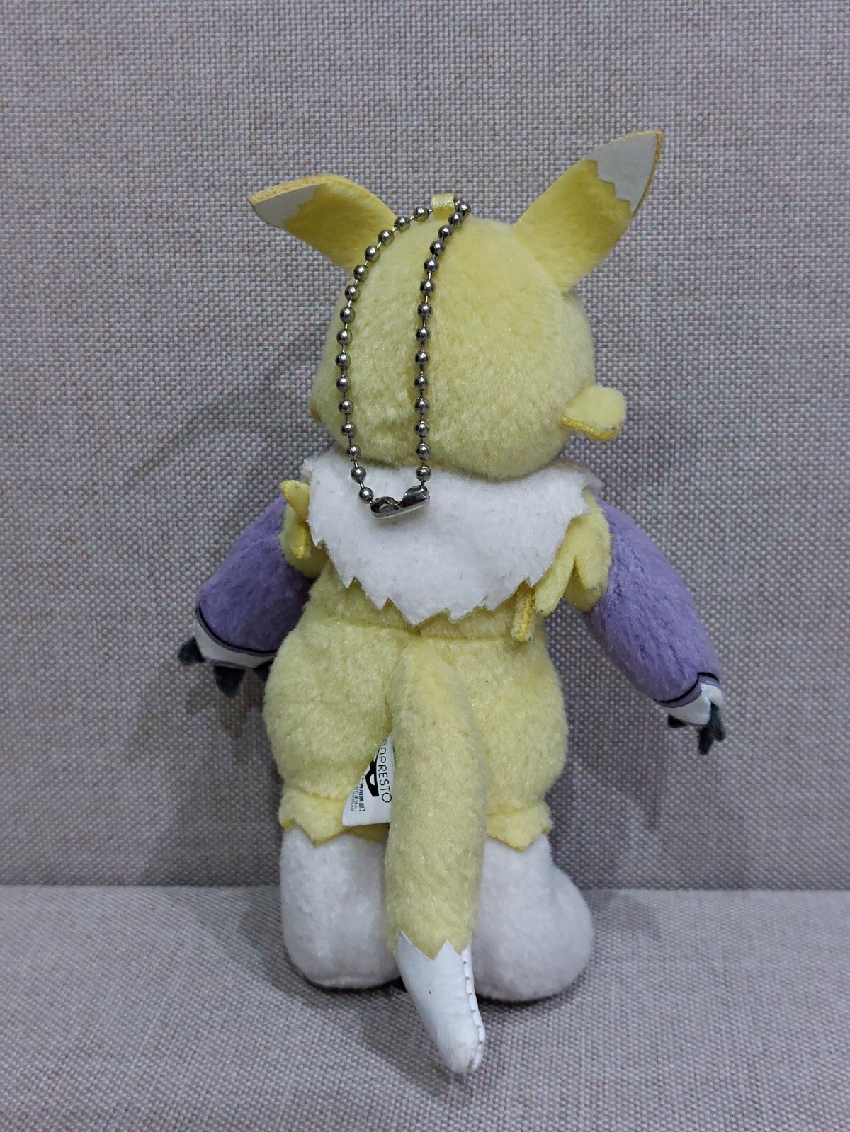 Digimon Tamers Renamon Plush Mascot Doll Banpresto 2018 Japan 5.5in