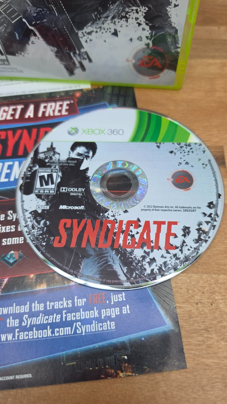 Syndicate (Microsoft Xbox 360, 2012) Xbox 360 Game