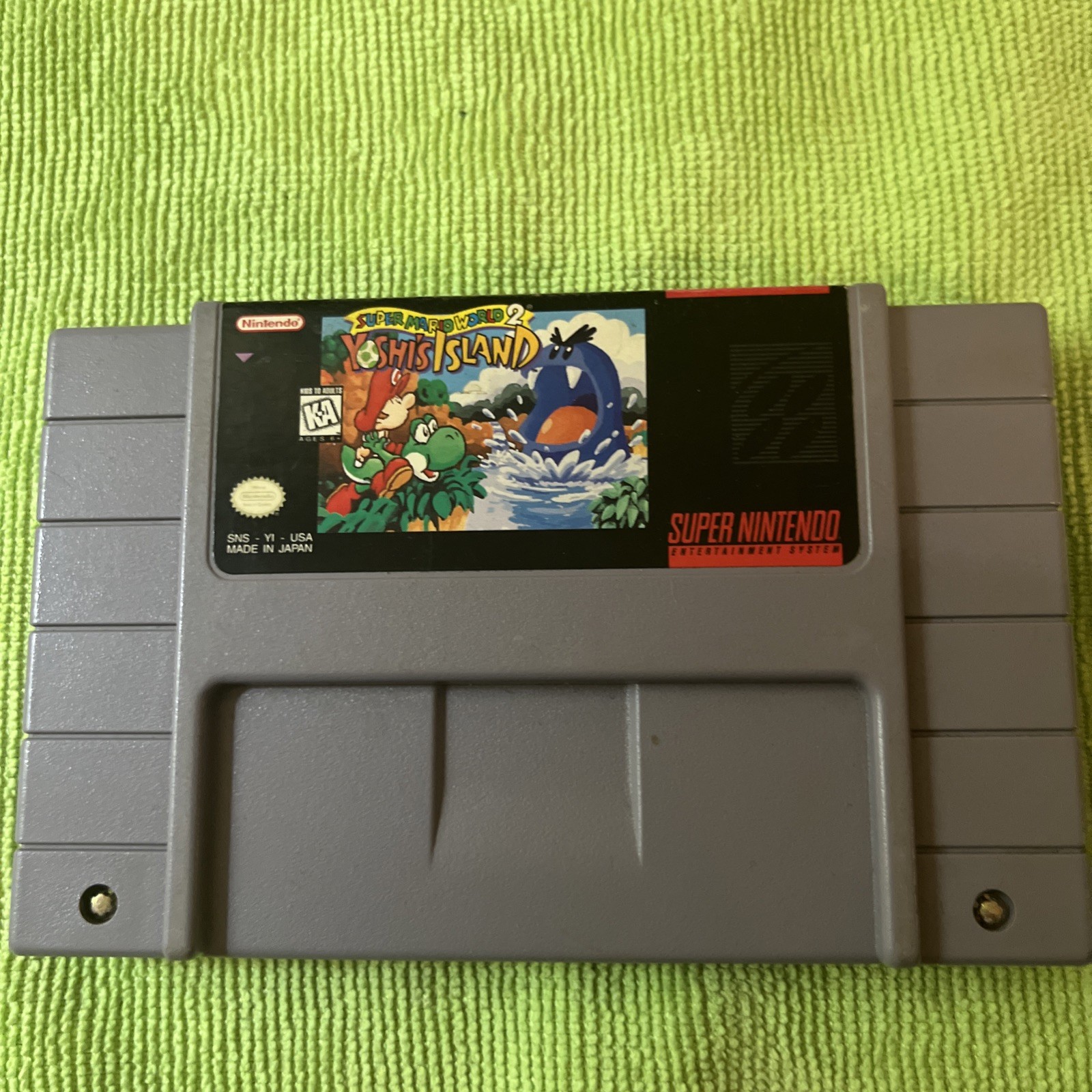 Super Mario World 2: Yoshi’s Island (Entertainment System, 1995)