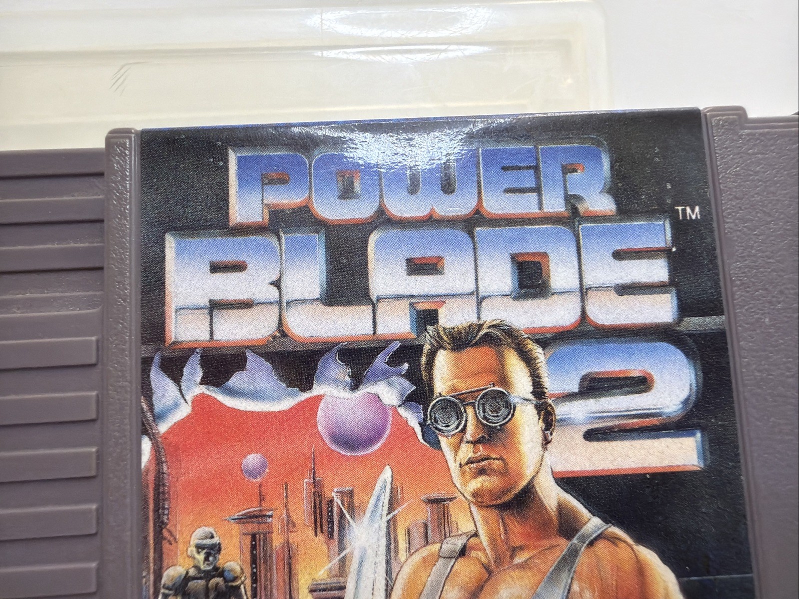 Power Blade 2 Nintendo NES +Collector Case Tested Authentic Ex Cond
