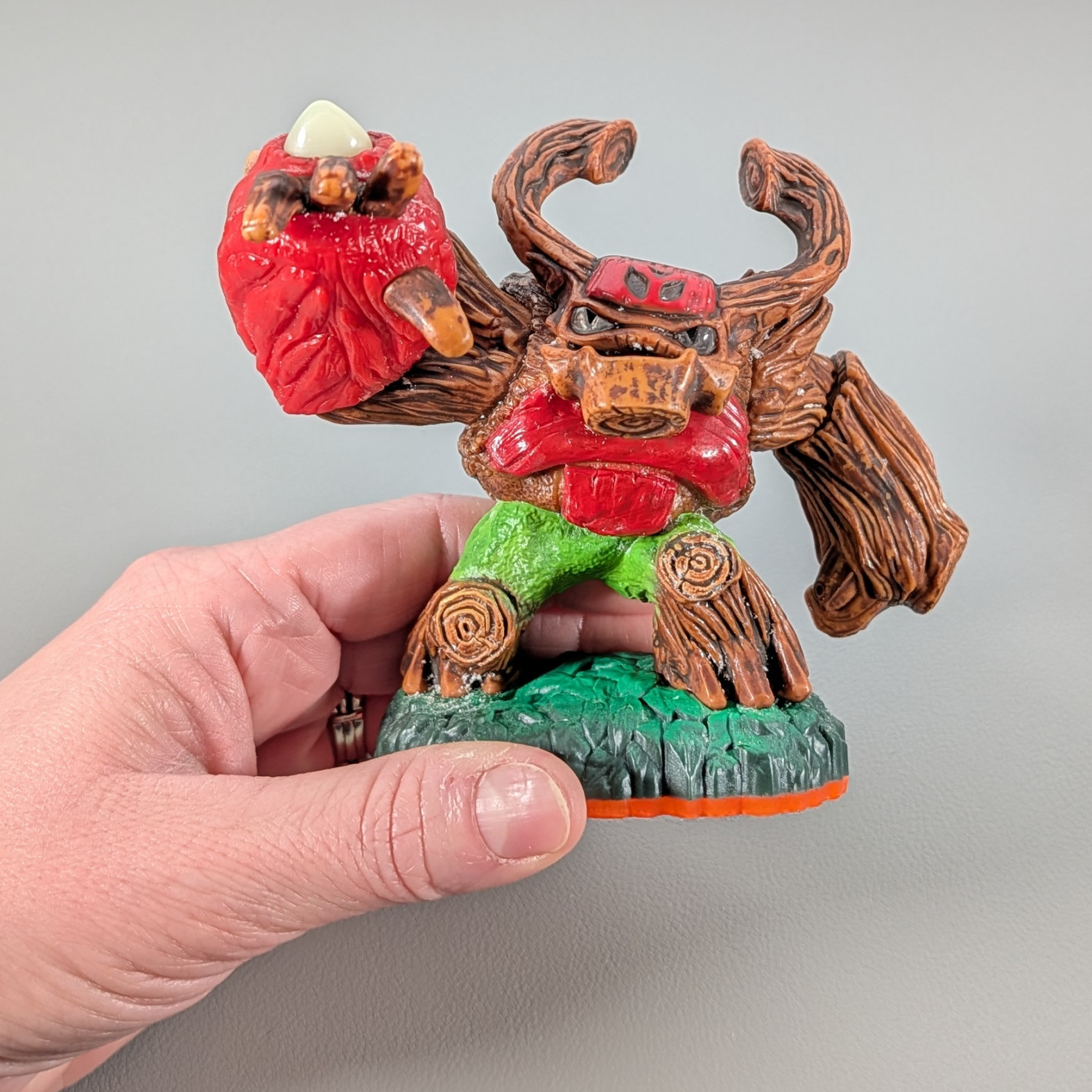 Skylanders GIANTS Character Figure: TREE REX (orange base)