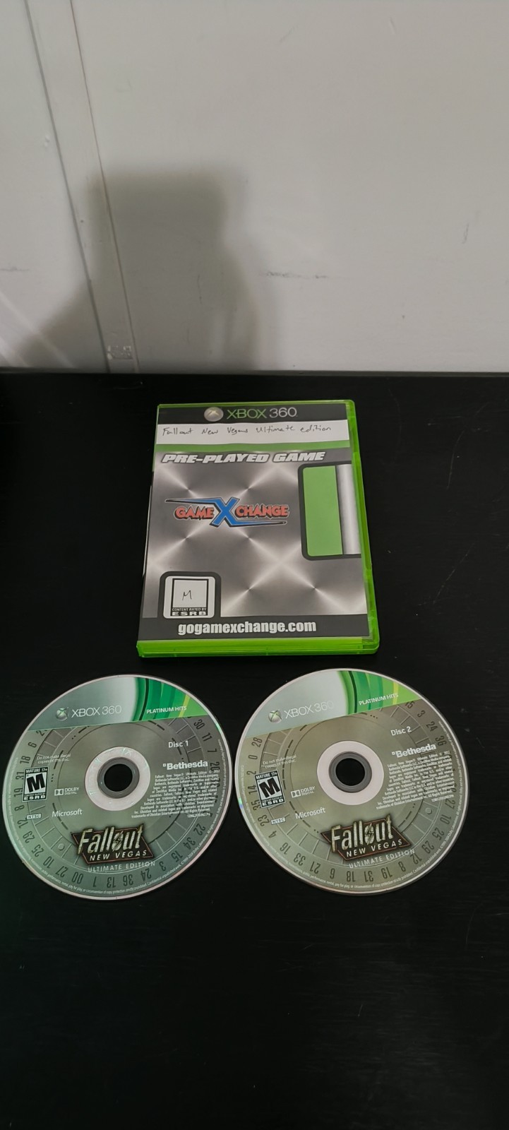 Fallout: New Vegas – Ultimate Edition (Xbox 360, 2012) Disc 1 And 2 Only