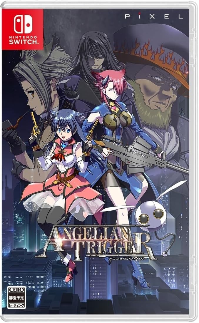 Nintendo Switch Angelian Trigger PIXEL Shooting Game Japan Import New