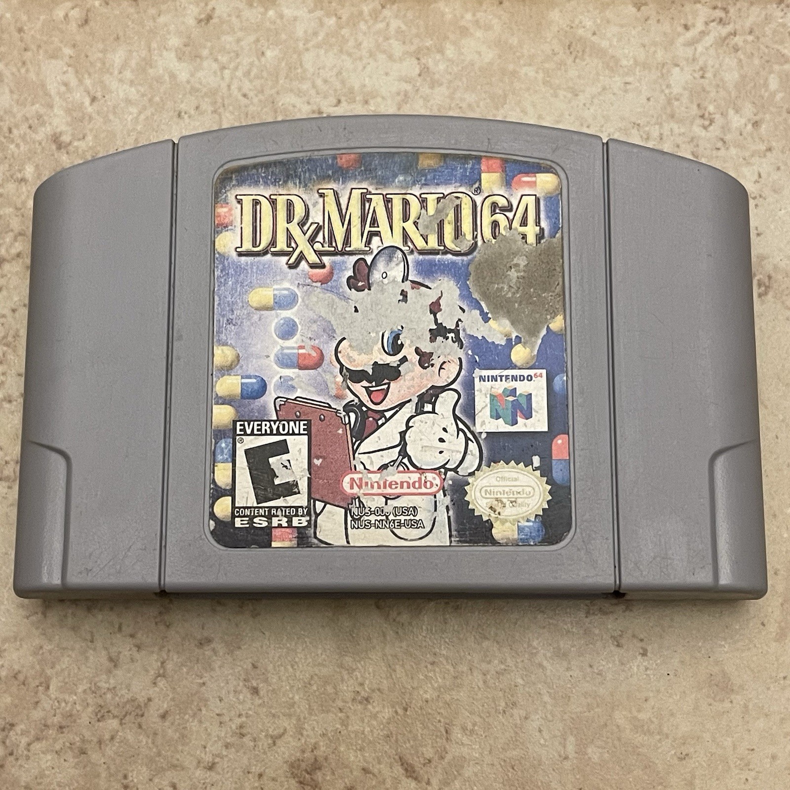 Dr. Mario 64 (Nintendo 64, 2001) N64 Authentic Cartridge Only Tested Working!!!