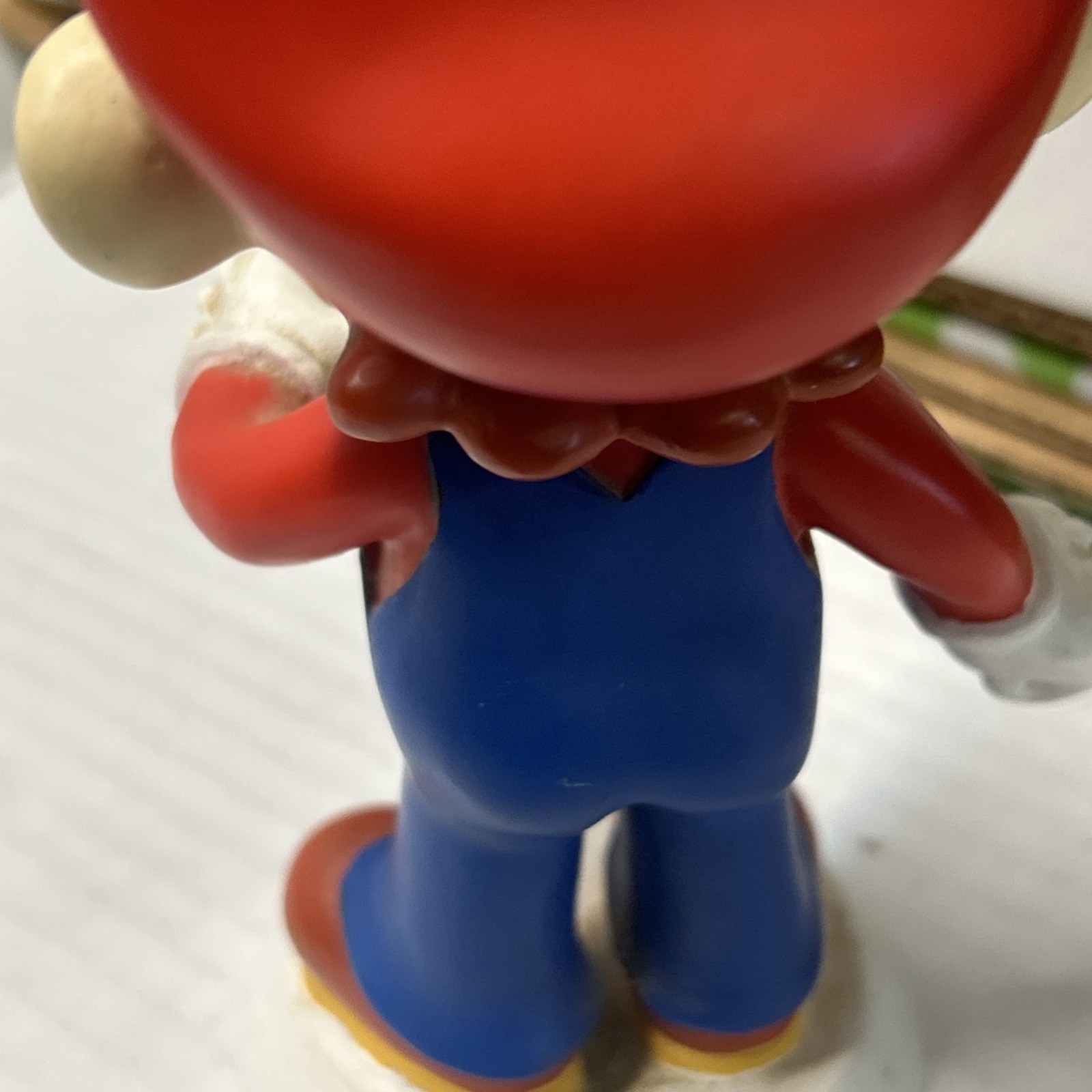 Vintage 2002 BD&A Nintendo Collectibles Mario Bobblehead Read