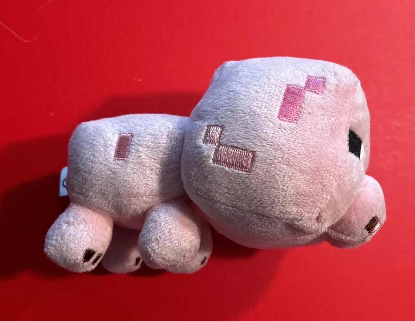 Mojang Minecraft Plush Pink Pig 6” Stuffed Animal Toy 2014